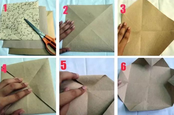 Origami «Waterweewwear» (40 լուսանկար). Ինչպես ծաղիկ պատրաստել թղթի վրա ձեր սեփական ձեռքերով փուլային սխեմայով: Սկսնակների համար մոդուլային օրիգամի ստեղծելու քայլ առ քայլ հրահանգներ 26980_30