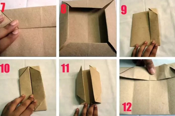 Origami“waterwear”（40张）：如何用自己的手在逐步的计划中从纸上从纸上开花？为初学者创建模块化折纸的分步说明 26980_31