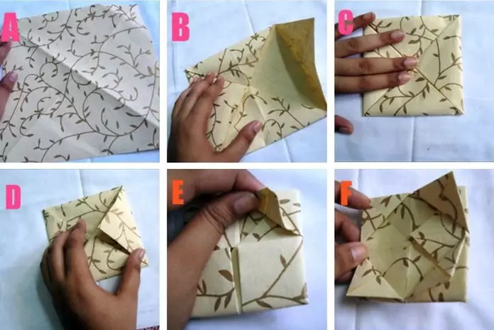 Origami“waterwear”（40张）：如何用自己的手在逐步的计划中从纸上从纸上开花？为初学者创建模块化折纸的分步说明 26980_33
