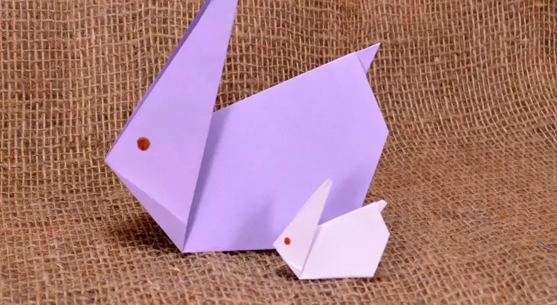 Origami papieru dla dzieci 7-8 lat: Proste schematy dla chłopców i dziewcząt. Jak sprawić, by Origami zrobi to sam etapy? 26984_39