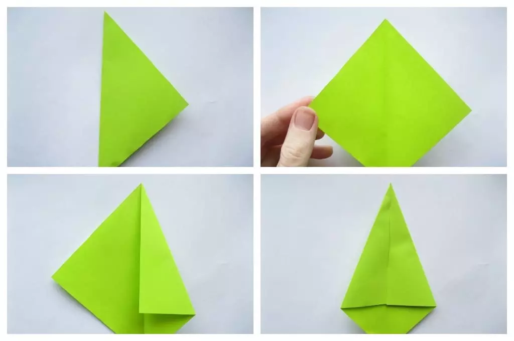 Giấy Origami cho trẻ em 7-8 tuổi: Đề án đơn giản cho bé trai và bé gái. Làm thế nào để làm cho origami tự làm trong giai đoạn? 26984_50