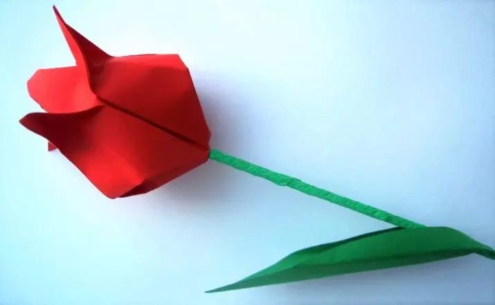 Оригами за момичета: Как да ги направим от хартия за деца на 6-10 години? Схеми на различни занаяти. Как да направим етапите на декорации? 26985_13
