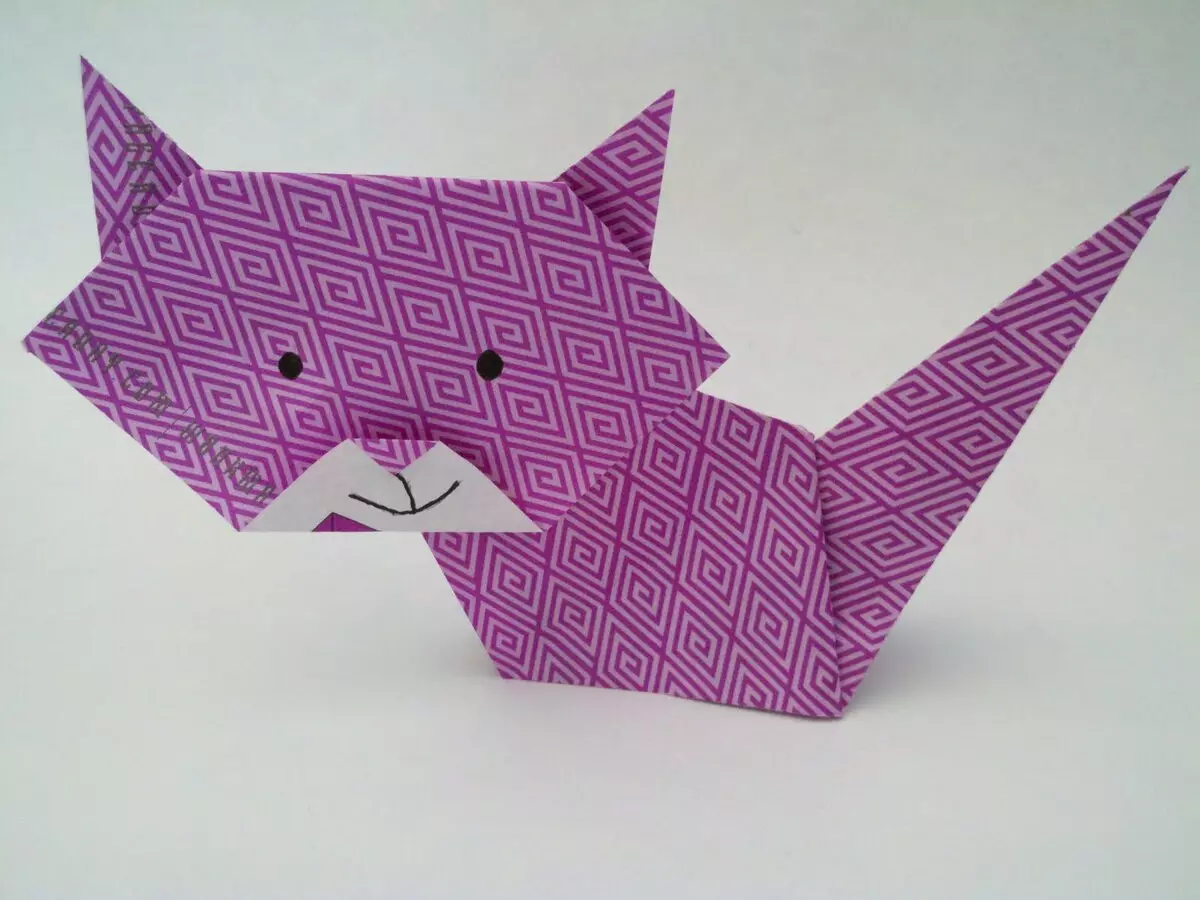 Origami fra papir til børn 5-6 år: Trin-for-trin-ordninger, enkle håndværk med egne hænder. Hvor nemt er det at gøre en varm klasse på masterklasse begyndere? 26988_24
