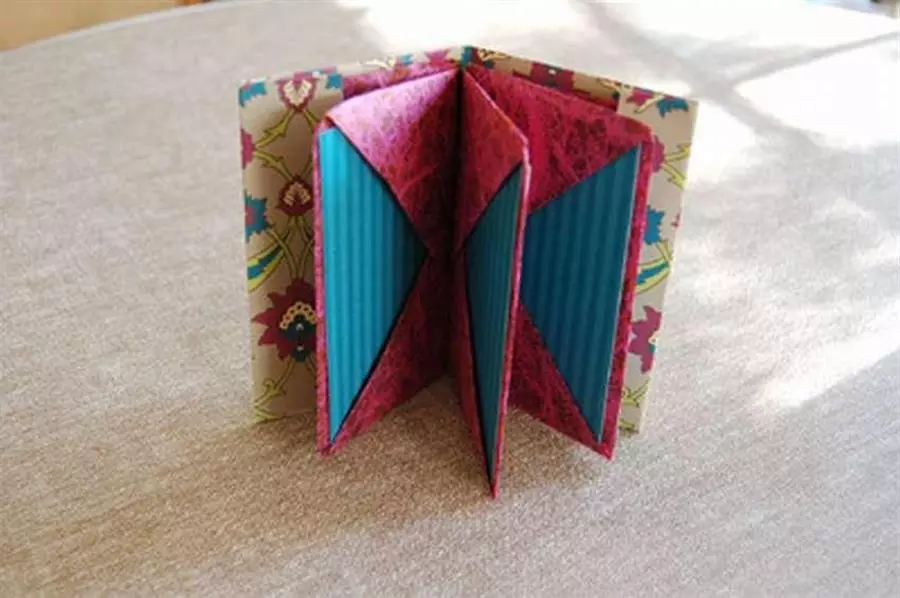 折纸“记事本”：如何实现从1张纸上笔记本用自己的双手儿童5-6岁？大大小小的折纸无胶初学者 26992_2
