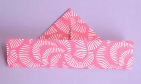 Origami“Crown”：如何根据有孩子的计划用自己的手从纸张中从纸张中制作？纸张模块冠和棺材形式的简单版本 27001_21