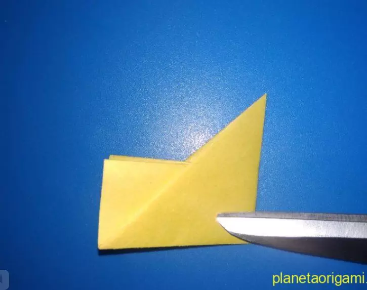 Origami“Crown”：如何根据有孩子的计划用自己的手从纸张中从纸张中制作？纸张模块冠和棺材形式的简单版本 27001_29