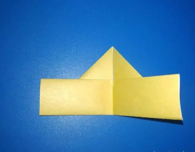 Origami“Crown”：如何根据有孩子的计划用自己的手从纸张中从纸张中制作？纸张模块冠和棺材形式的简单版本 27001_30