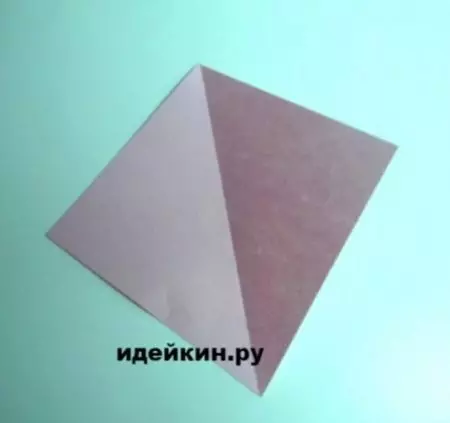 Origami“Crown”：如何根据有孩子的计划用自己的手从纸张中从纸张中制作？纸张模块冠和棺材形式的简单版本 27001_4