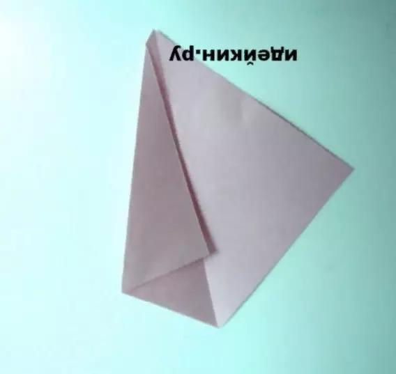 Origami“Crown”：如何根据有孩子的计划用自己的手从纸张中从纸张中制作？纸张模块冠和棺材形式的简单版本 27001_5
