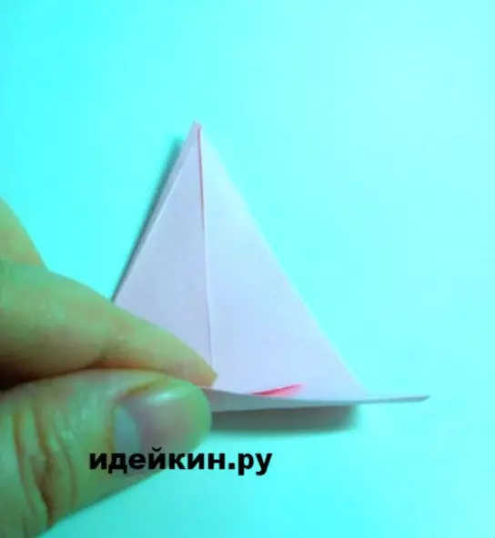 Origami“Crown”：如何根据有孩子的计划用自己的手从纸张中从纸张中制作？纸张模块冠和棺材形式的简单版本 27001_9