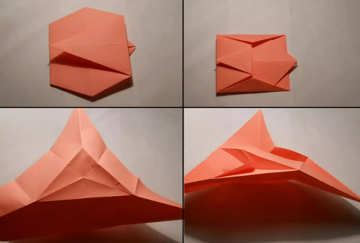 Оригами «Unicorn»: оны балалардың схемасына сәйкес қағаздан қалай жасауға болады? Қалай басын оңай жасауға болады? Жаңадан бастаушыларға арналған кезең-кезеңмен модульдік оригами 27002_31