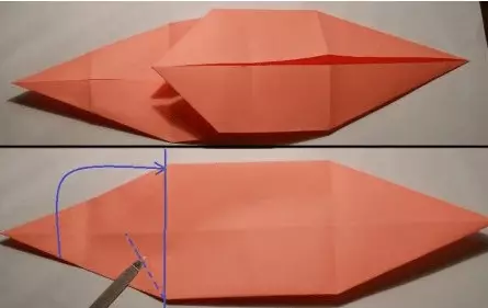 Origami «Unicorn»: πώς να το κάνετε από χαρτί, ανάλογα με το σχήμα με τα παιδιά; Πώς να κάνει ένα κεφάλι εύκολο; Σταδιακή modular origami για αρχάριους 27002_32
