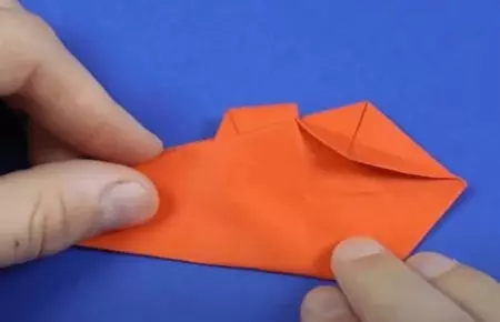 Оригами «Тікұшақ»: Қадамдық нұсқауларға қалай құруға болады? Модульдік оригами, балаларға арналған әскери тікұшақ түріндегі қолөнер схемасы 27005_15