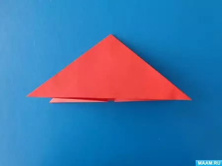 Origami-harona: origami modely avy amin'ny taratasy sy harona tsotra amin'ny tanany. Ahoana ny fomba hanaovana harona araka ny tetika ho an'ny ankizy? 27010_30