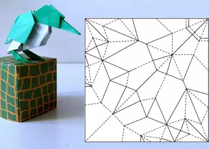 Origami Geschicht: d'Entstoe vu moduläre Origami. Wien erfonnt an a wéi engem Joer? Origami Pabeier fir Kanner an der moderner Welt 27025_19