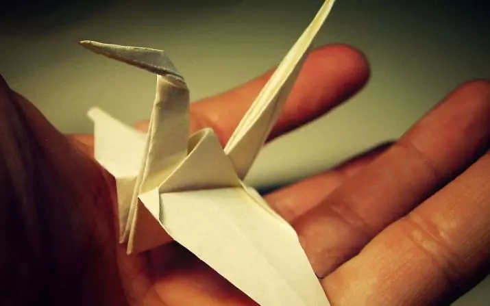 Dîroka Origami: derketina origami modula. Kî dipeyivî û di kîjan salê de? Kaxeza origami ji bo zarokên di cîhana nûjen de 27025_3