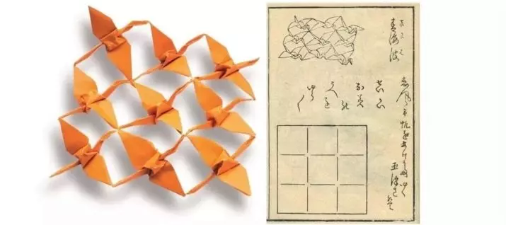 Dîroka Origami: derketina origami modula. Kî dipeyivî û di kîjan salê de? Kaxeza origami ji bo zarokên di cîhana nûjen de 27025_32