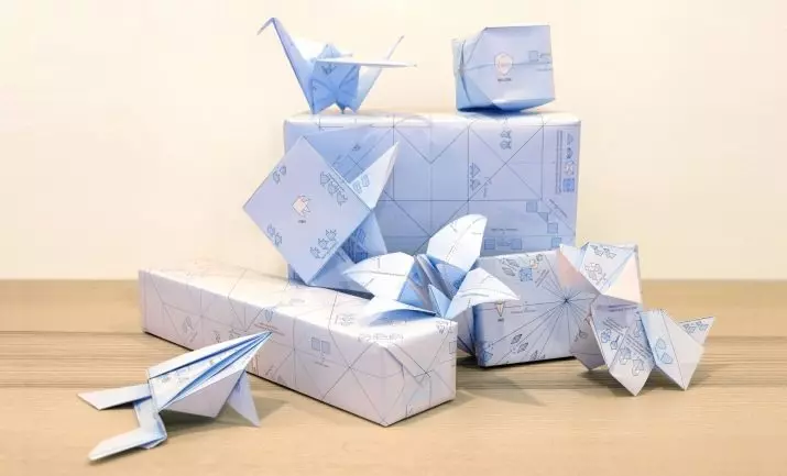 История на оригами: появата на модулен оригами. Кой е изобретил и в коя година? Оригами хартия за деца в съвременния свят 27025_37
