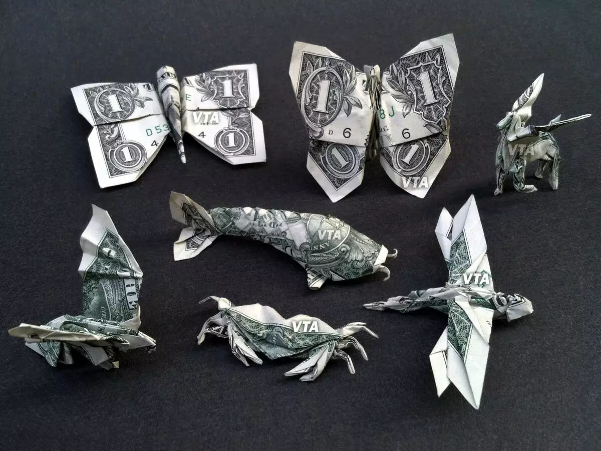 Origami története: a megjelenése moduláris origami. Ki találta fel, és melyik évben? Origami papír a gyermekek számára a modern világban 27025_38