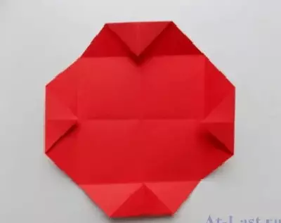 Origami-Antistress: jwèt-transfòmatè soti nan papye A4, lejè plisman konplo san yo pa lakòl. Ki jan yo fè diferan atizana enteresan? 27030_13