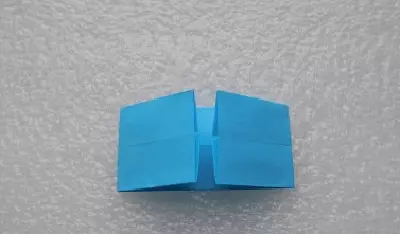 Origami-Antistress: Toy-transformator iz papirja A4, lahka zložljiva shema brez lepila. Kako narediti različne zanimive obrti? 27030_19