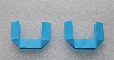Origami-Antistress: Žaislų transformatorius nuo A4 popieriaus, lengvo sulankstymo schema be klijų. Kaip padaryti skirtingus įdomius amatų? 27030_20