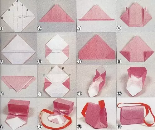 Origami จากกระดาษสำหรับเด็กอายุ 8-9 ปี: โครงร่างแสงแบบทีละขั้นตอนสำหรับเด็กผู้ชายและงานฝีมือสำหรับเด็กผู้หญิงด้วยมือของตัวเองความคิดที่เรียบง่ายสำหรับผู้เริ่มต้น 27047_34