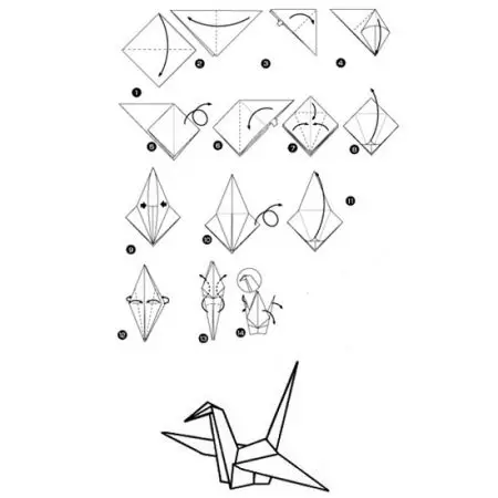 Origami จากกระดาษสำหรับเด็กอายุ 8-9 ปี: โครงร่างแสงแบบทีละขั้นตอนสำหรับเด็กผู้ชายและงานฝีมือสำหรับเด็กผู้หญิงด้วยมือของตัวเองความคิดที่เรียบง่ายสำหรับผู้เริ่มต้น 27047_39