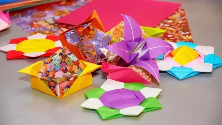 Origami จากกระดาษสำหรับเด็กอายุ 8-9 ปี: โครงร่างแสงแบบทีละขั้นตอนสำหรับเด็กผู้ชายและงานฝีมือสำหรับเด็กผู้หญิงด้วยมือของตัวเองความคิดที่เรียบง่ายสำหรับผู้เริ่มต้น 27047_42