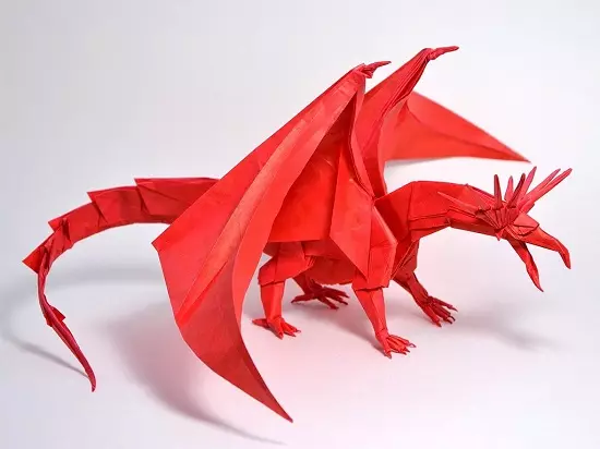 Origami จากกระดาษสำหรับเด็กอายุ 8-9 ปี: โครงร่างแสงแบบทีละขั้นตอนสำหรับเด็กผู้ชายและงานฝีมือสำหรับเด็กผู้หญิงด้วยมือของตัวเองความคิดที่เรียบง่ายสำหรับผู้เริ่มต้น 27047_44
