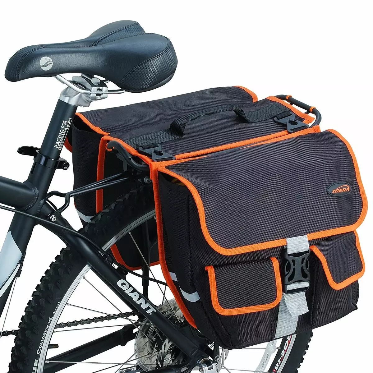 Beg basikal (83 foto): Beg berbasikal pada roda stereng, bingkai dan batang, tempat duduk 2705_4