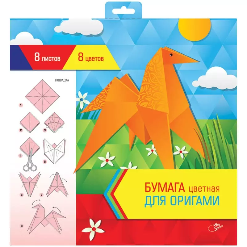Origami «Tie»: Ինչպես կատարել մի թուղթ քայլ առ քայլ երեխաների հետ. Ինչպես հոտ բնօրինակ փողկապ է բացիկ համար հայրիկ երկայնքով փուլային սխեմայի անել դա ինքներդ: 27060_10