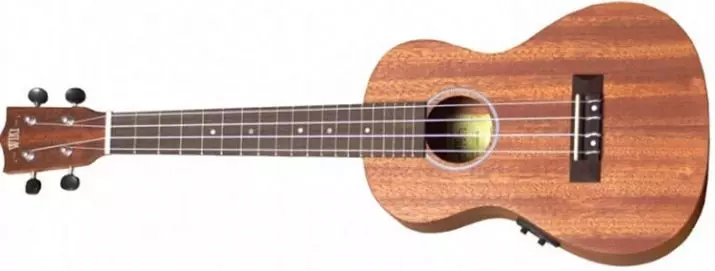 Kalite ukulele: gwosè nan cm, ki sa yo varyete ak diferans ki genyen yo, modèl 21 pous nan longè, mwayèn ak estanda opsyon 27076_11