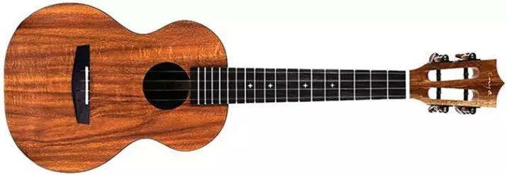 Kalite ukulele: gwosè nan cm, ki sa yo varyete ak diferans ki genyen yo, modèl 21 pous nan longè, mwayèn ak estanda opsyon 27076_12