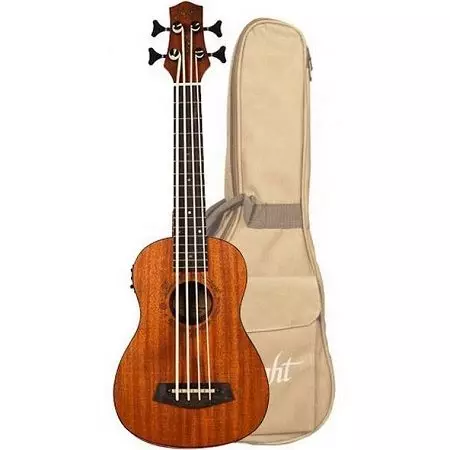 Basse Ukulele: Caractéristiques de la guitare basse et ses caractéristiques, le système et le son, les meilleurs modèles 27084_9