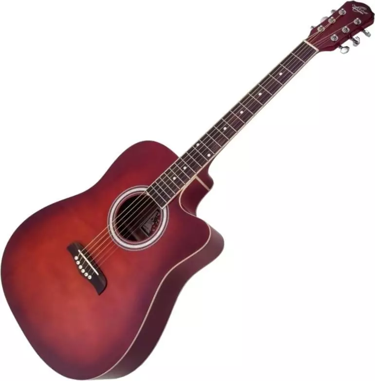 Oscar Schmidt Guitars: Guitars site na Soluicbur, Acoustic, ụdị electrouse na kpochapụwo, atụmatụ na ndụmọdụ maka ịhọrọ 27100_10