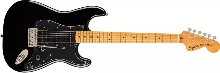Stratocaster Fender (45 Grianghraif): Giotáir Acoustasonic Meiriceánach agus Meiriceánach Ultra, Bullet agus Affinity, Deluxe agus Jeff Beck Giotáir leictreacha, Deluxe agus Jeff Beck, Forbhreathnú ar shraith agus samhlacha eile 27105_39