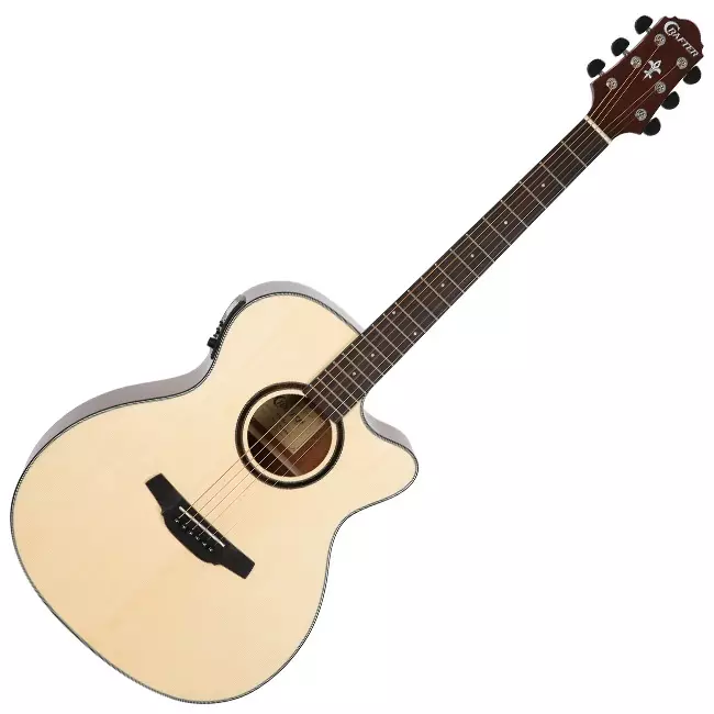 Crafter Gitaroj: Akustika kaj electroacústica, D-7 / N kaj HD-250 CE / N Elektra Gitaro, Superrigardo de aliaj Korea modeloj 27116_24