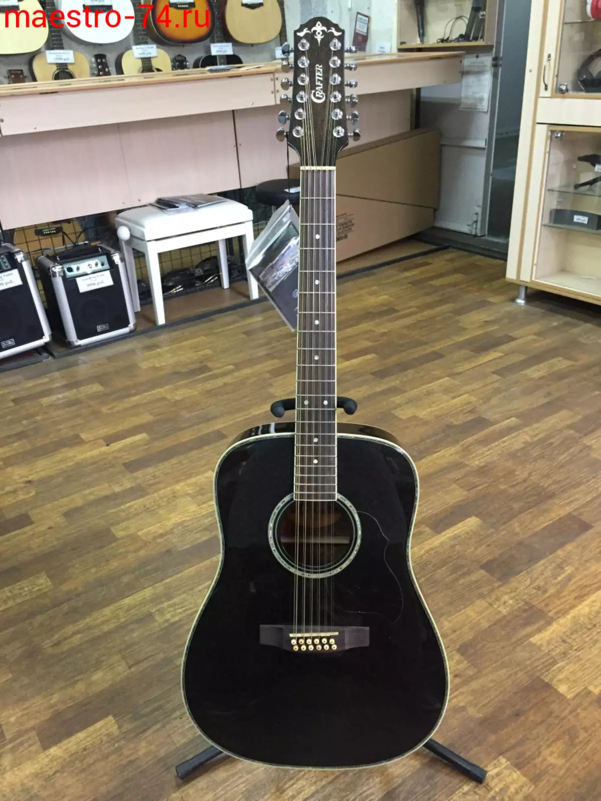 Crafter kitare: akustični in elektroakustični, D-7 / N in HD-250 CE / N Električna kitara, pregled drugih korejskih modelov 27116_34