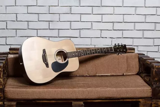 Trembita-Gitarren (18 Fotos): Modelle 6 und 12 Saiten, akustische und andere Gitarren, Merkmale und Auswahltipps 27120_3