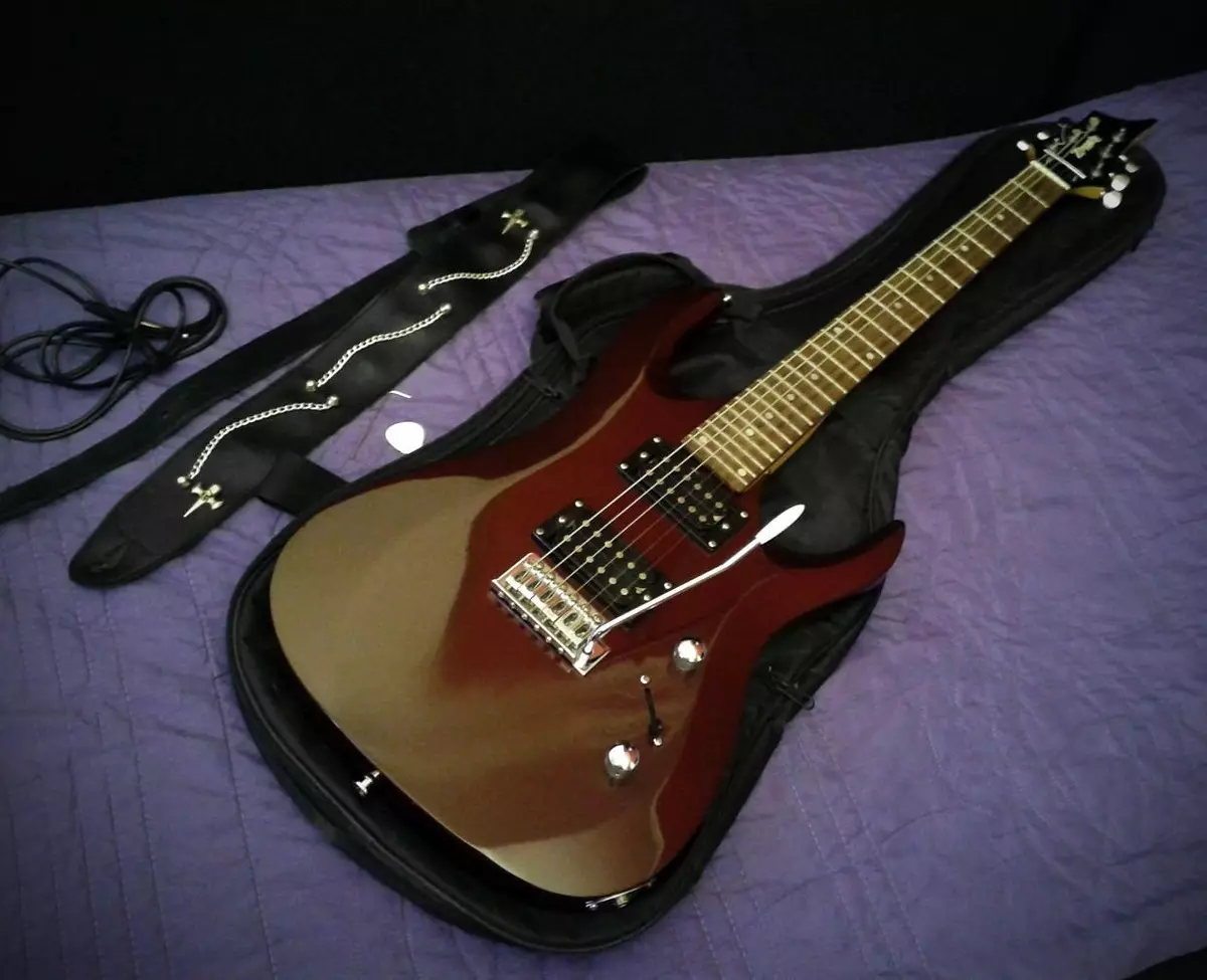 Ama-Zombie Guitars: Elechitars kanye nama-bass Guitars, EDG-45 neJS-1, V-165 ne-RMB-50, amanye amamodeli 27124_5
