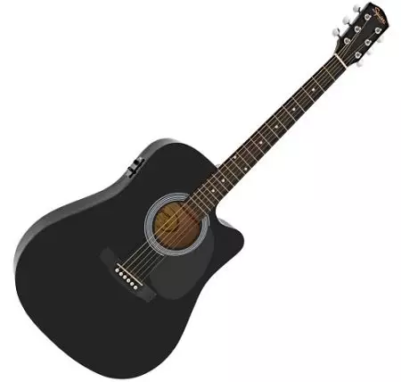 Kitarri Squier: SA-105CE U SA-150N, kitarra akustika u elettrika, Stratocaster u bulit Strat, Baċir u Mudelli Elettroakustiċi 27128_18