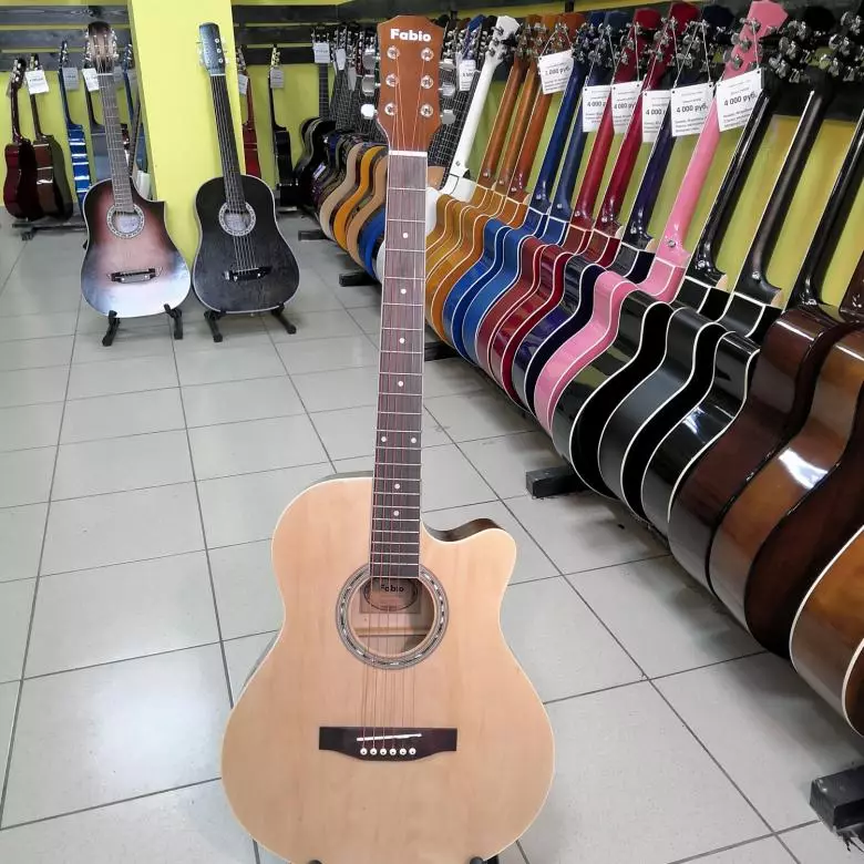 파비오 기타 : 일렉트릭 기타와 우쿨렐레 제조업체, ST100, LP02 및 XU21-11, 음향 클래식 모델, 기능로부터 선택을위한 팁 27129_5
