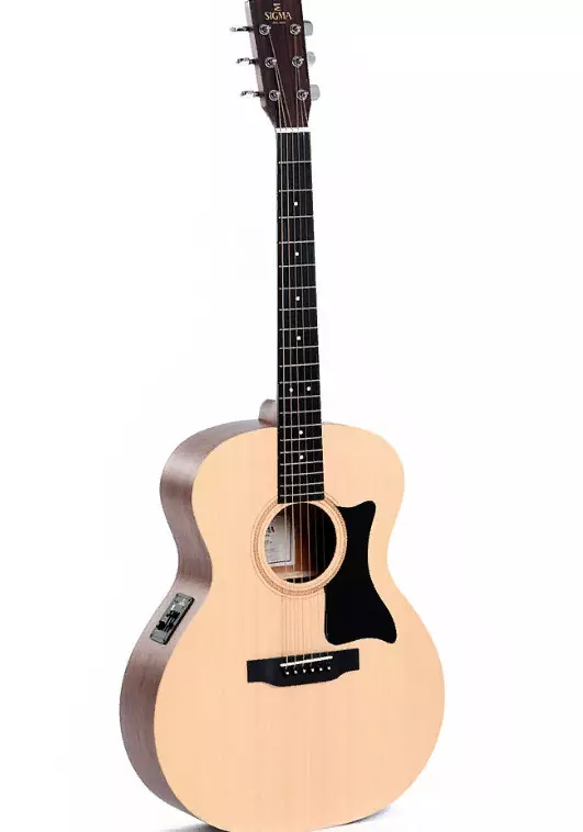 SIGMA gitarer: akustiske modeller, elektriske og klassisk produsentens modeller, DM-ST + og DM-1ST, GMC-Ste + og andre gitarer 27130_18