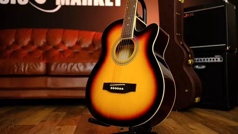 Фоа китари: акустичен FFG-1038BK и черно FFG-1039BK, FFG-1038SB и FFG-1040SB, разполага с модели на производителя