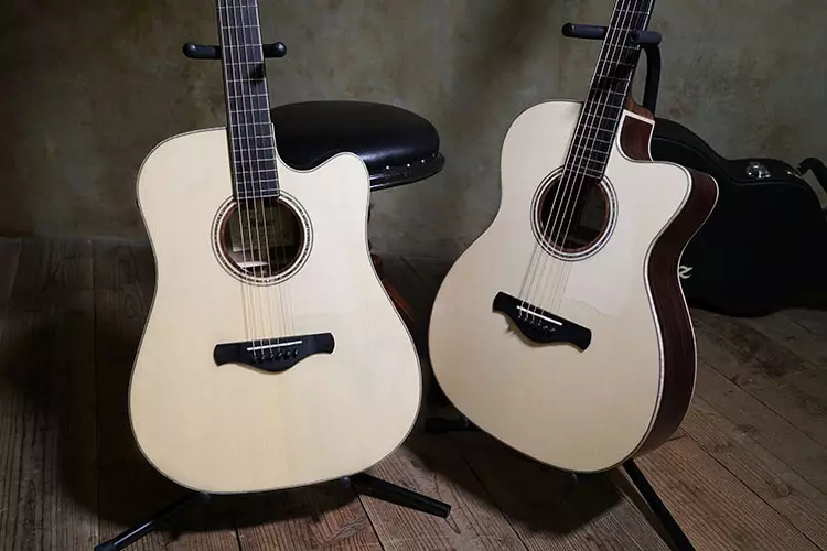 Акустични китари Ibanez: PF15-BK, PF15-NT и другите говорители, 12-струнни модели, разполага и съвети за избора