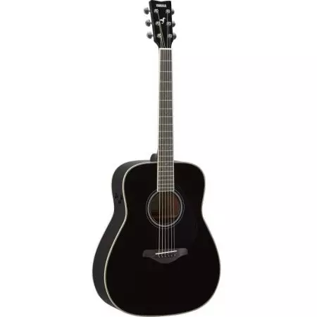 Гітары Yamaha (41 фота): трансакустическая FG-TA і паўакустычная, GigMaker і іншыя мадэлі, выбар чахла. Як праверыць серыйны нумар? 27143_10