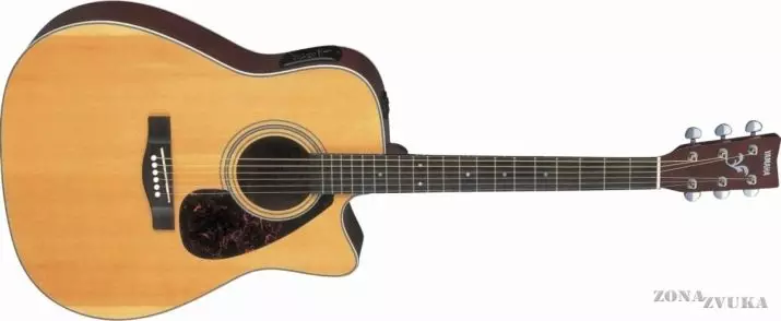 Yamaha Guitars (41 fotos): Transacuperado FG-TA e semi-buquê, Gigmaker e outros modelos, capa de seleção. Como verificar o número de série? 27143_18