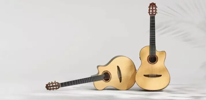 Јамахарски гитари (41 фотографии): Трасиран FG-TA и полубуркет, Gigmaker и други модели, избор на избор. Како да го проверите серискиот број? 27143_21