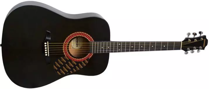 होहनर गिटार: क्लासिक एचसी -06 आणि ध्वनिक एचडब्ल्यू220 एन, बास गिटार आणि इतर मॉडेल, देश-निर्माता आणि पुनरावलोकने 27146_6